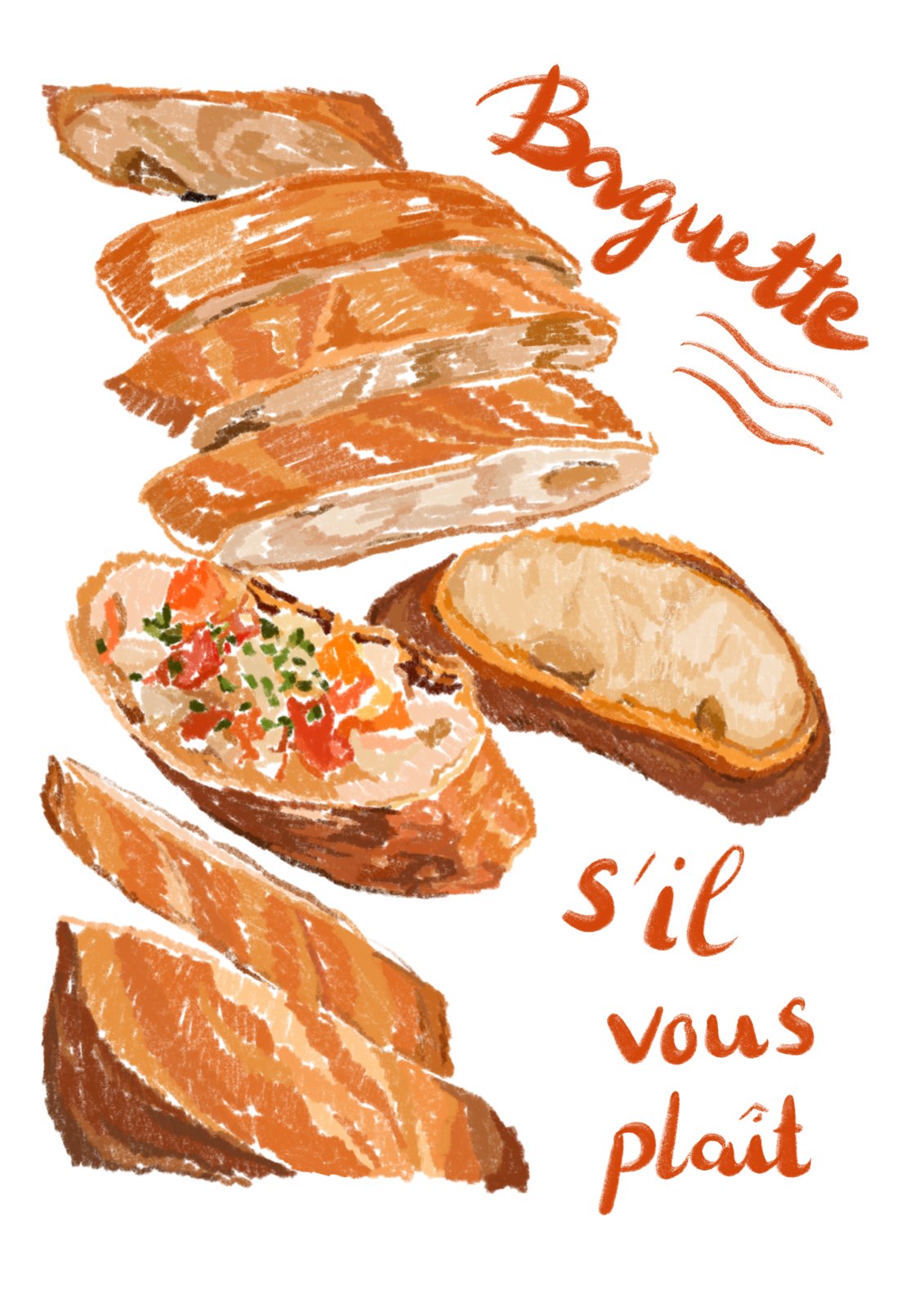 Baguette, s'il vous plaît